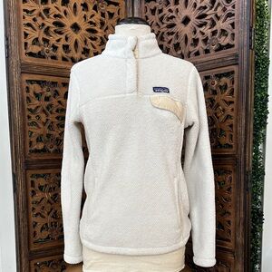 Patagonia Women's Off-White Turtleneck Sweater